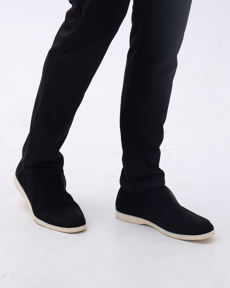 Maison Linde Hoge Suède Loafers