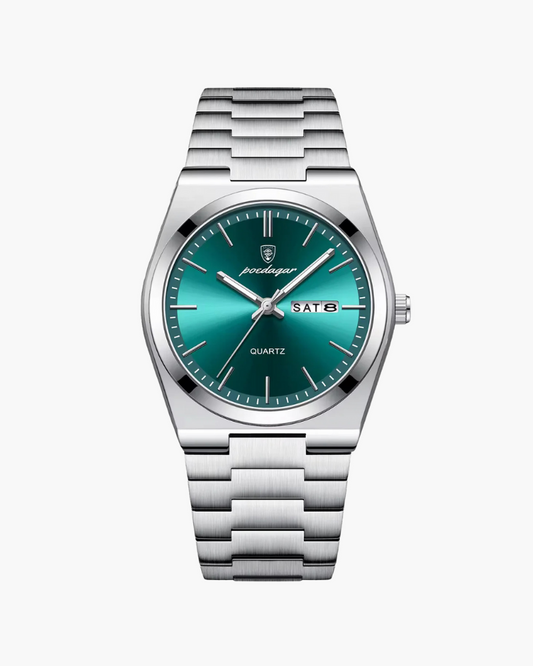 Marine Kwarts Horloge
