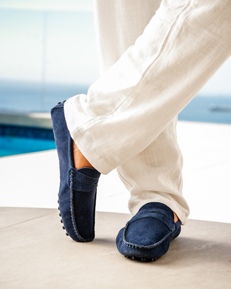 Suède Driver Loafers