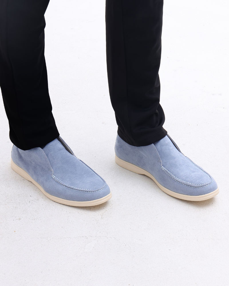 Maison Linde Hoge Suède Loafers